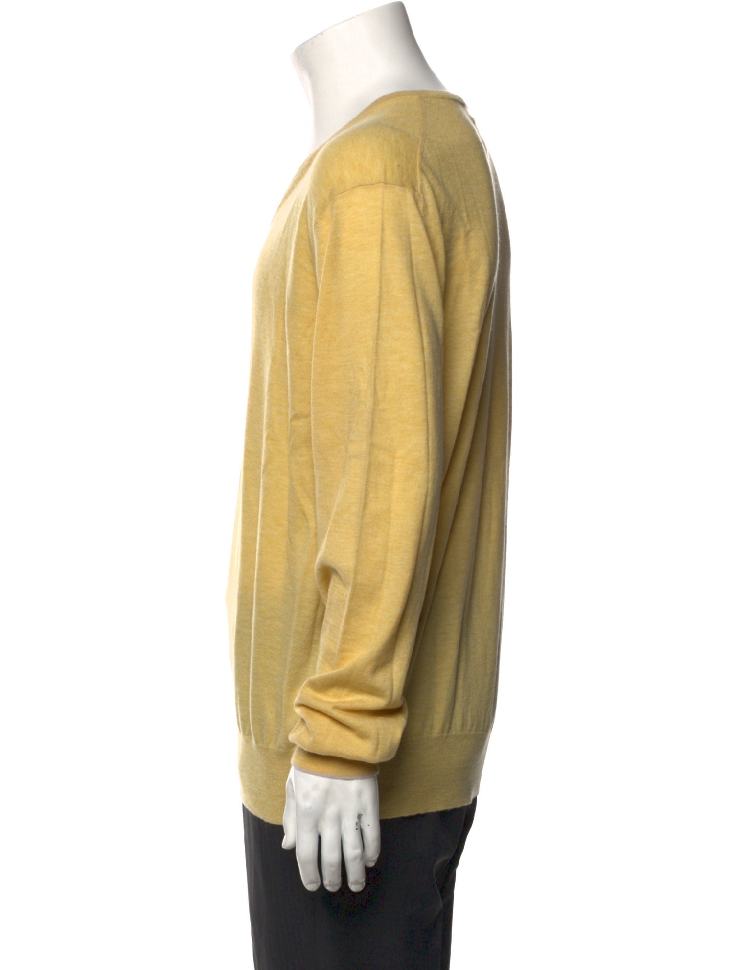 Neiman Marcus Merino Wool V-Neck Pullover w/ Tags
