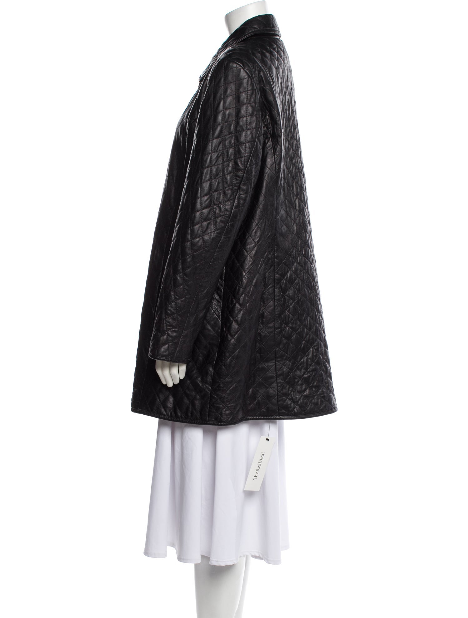 Neiman Marcus Leather Coat