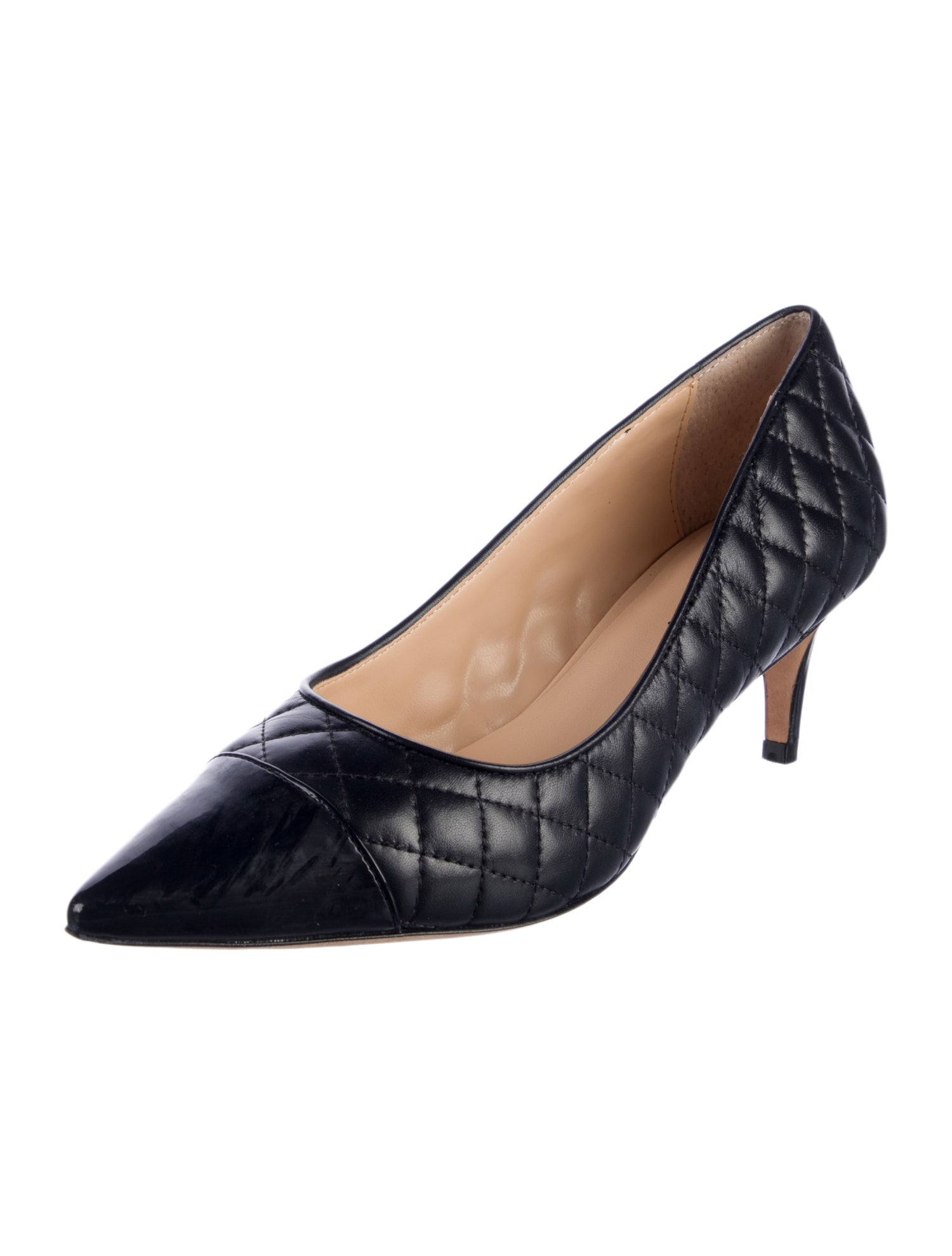 Neiman Marcus Vintage Leather Pumps