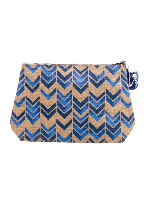 Neiman Marcus Jute Clutch