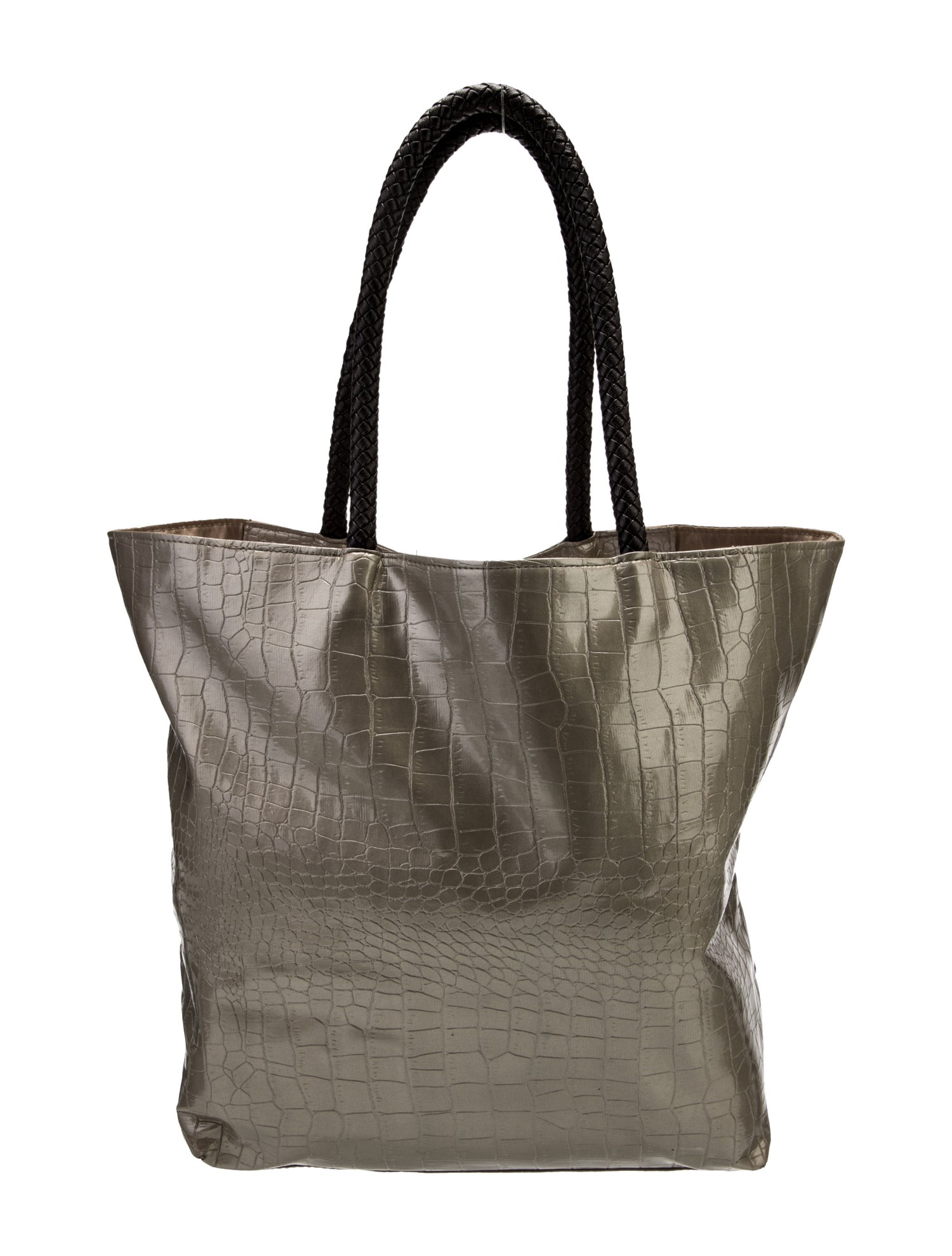 Neiman Marcus Patent Leather Tote