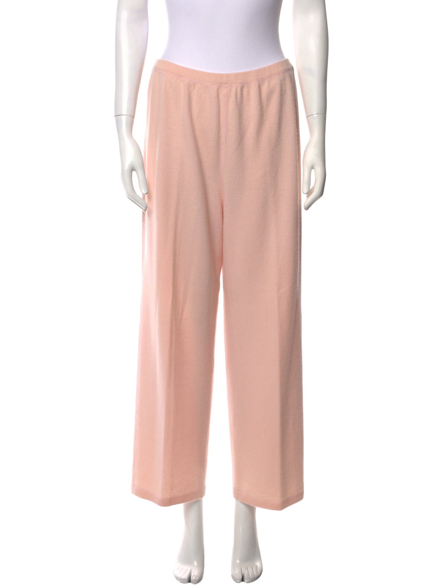 Neiman Marcus Cashmere Wide Leg Pants