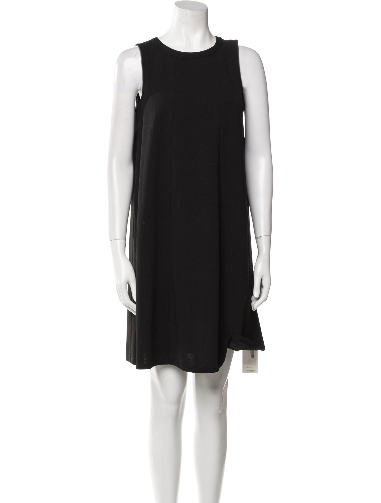 Neiman Marcus Crew Neck Mini Dress