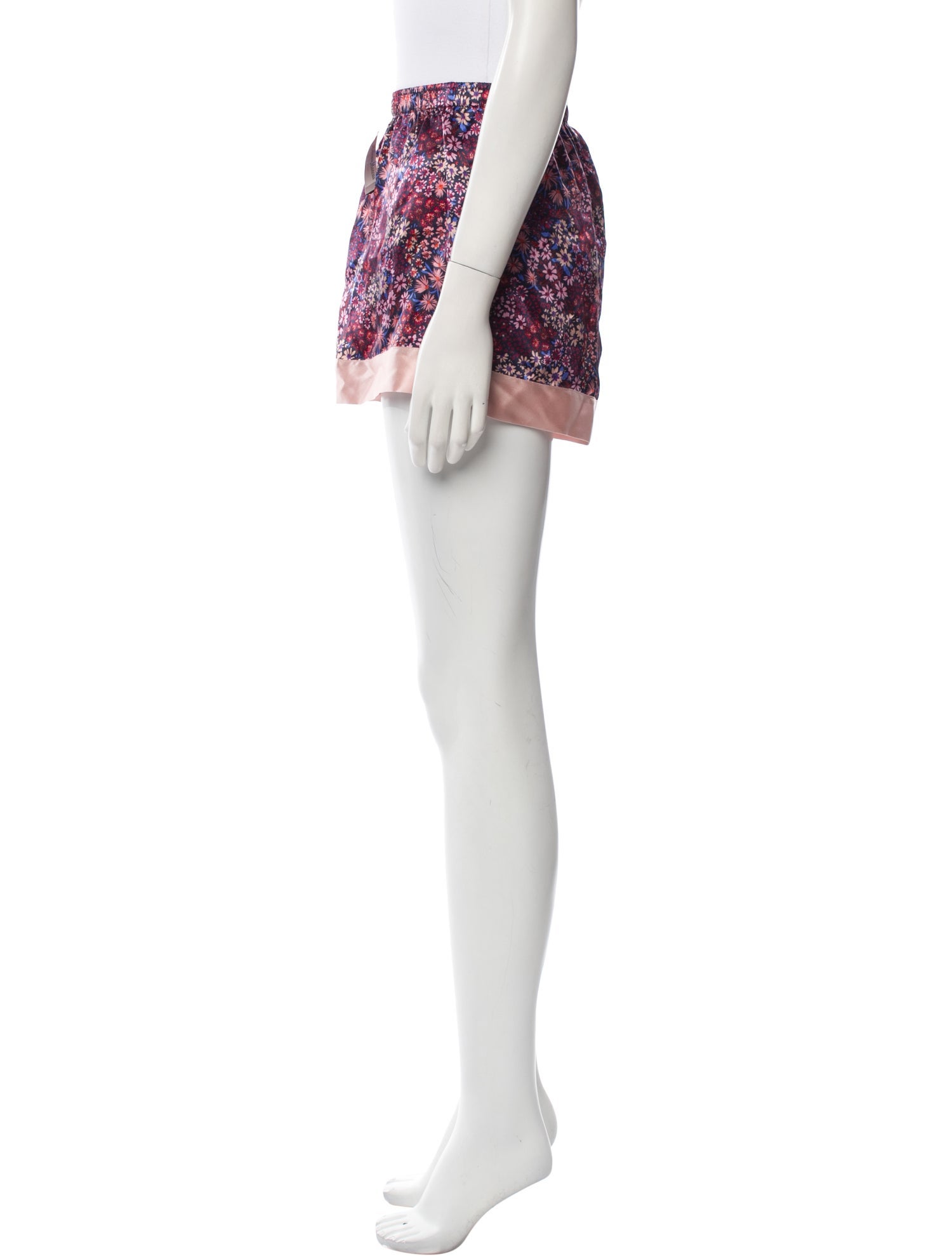 Neiman Marcus Silk Printed Pajamas