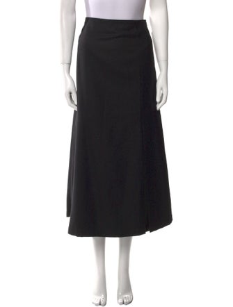 Neiman Marcus Wool Midi Length Skirt