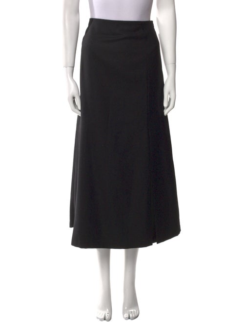 Neiman Marcus Wool Midi Length Skirt
