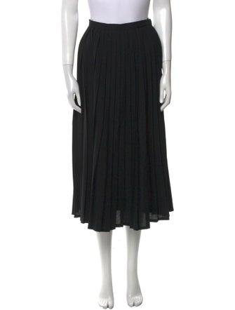 Neiman Marcus Wool Midi Length Skirt
