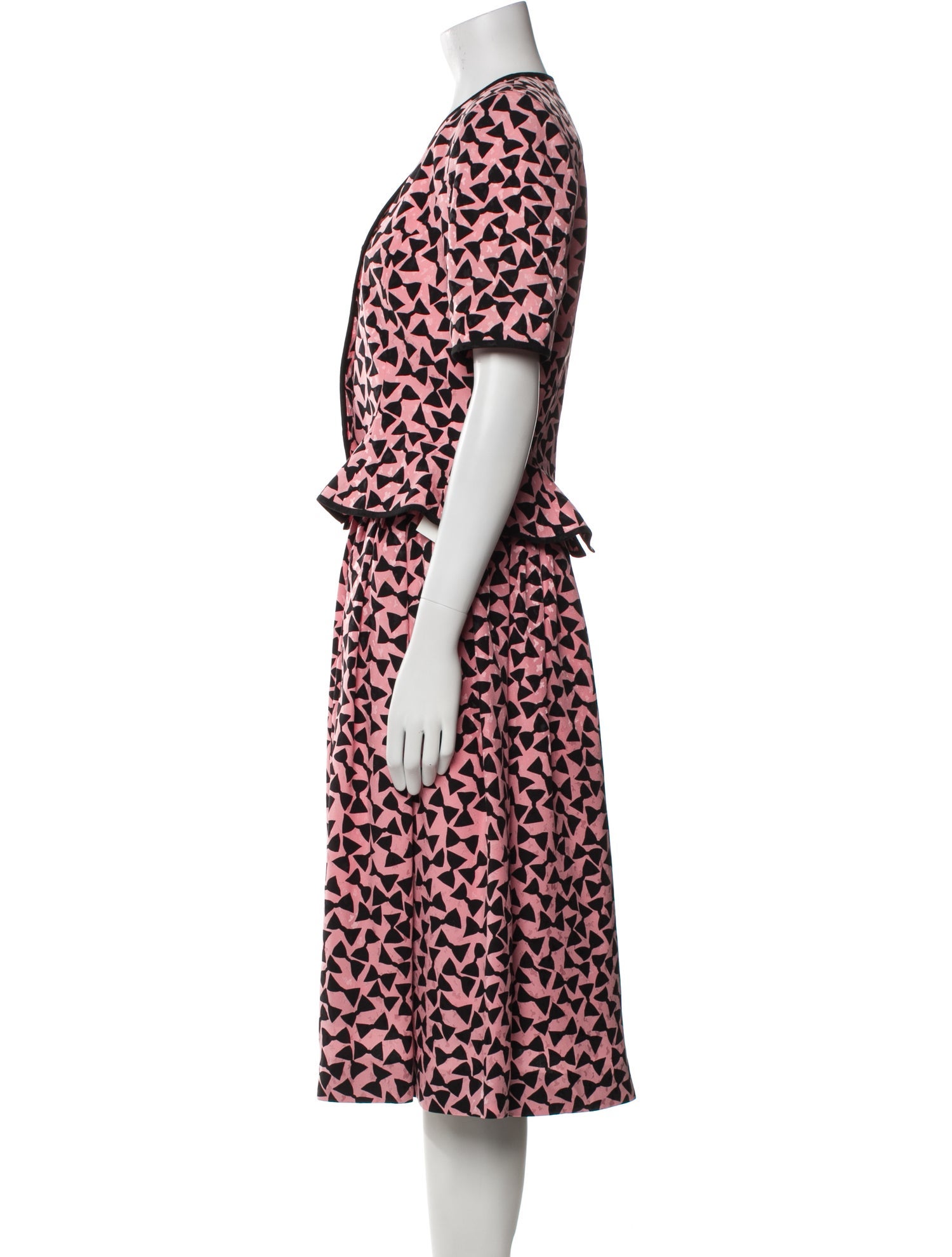 Neiman Marcus Vintage Silk Skirt Set