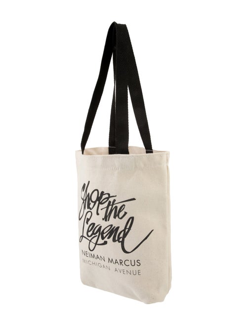 Neiman Marcus Canvas Shoulder Bag