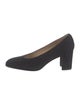 Neiman Marcus Suede Pumps