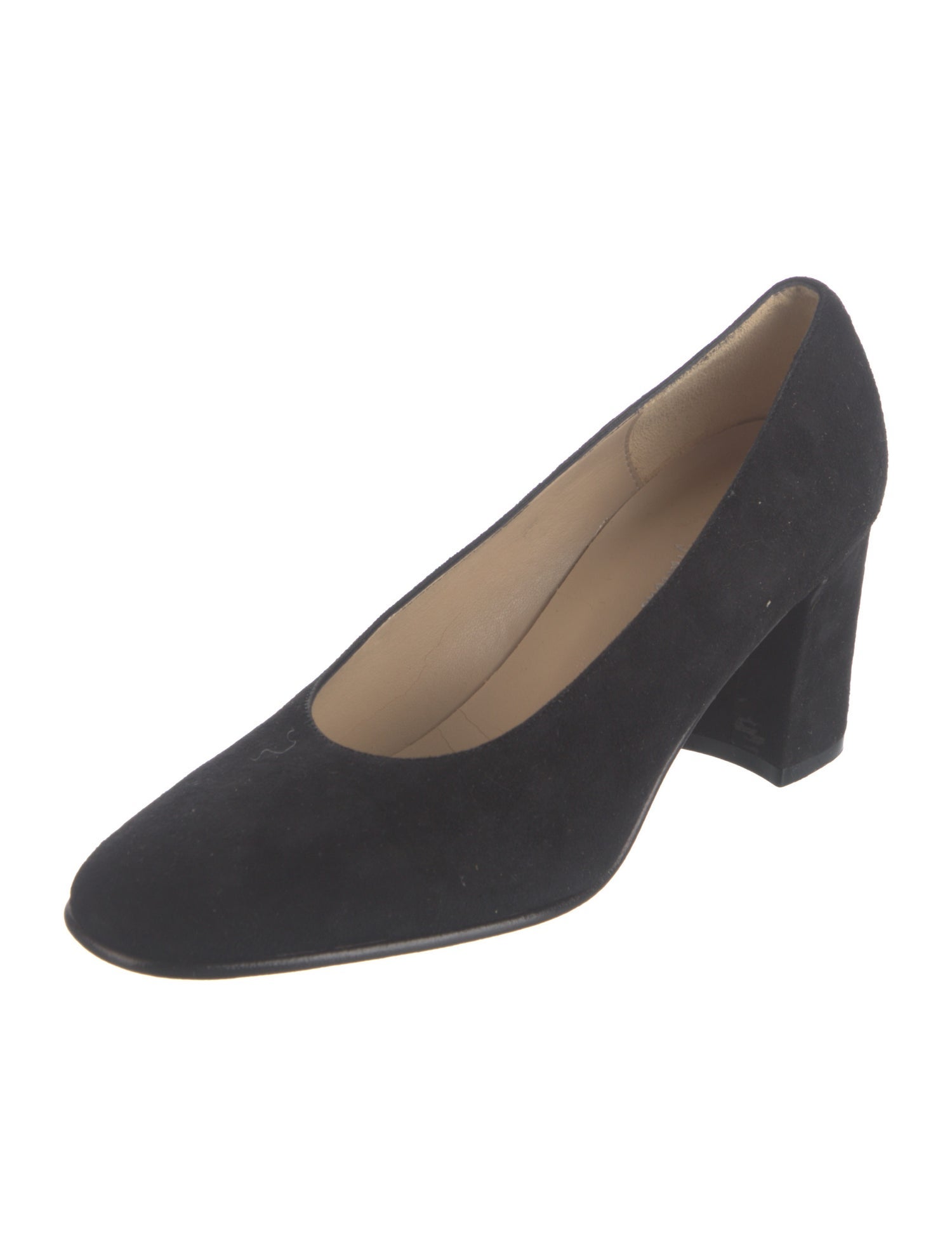 Neiman Marcus Suede Pumps