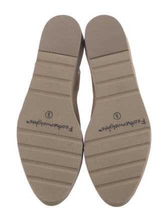 Neiman Marcus Leather Slingback Pumps