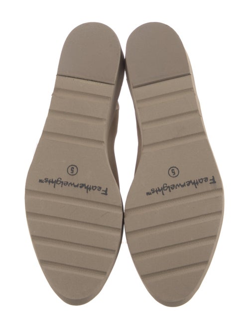 Neiman Marcus Leather Slingback Pumps