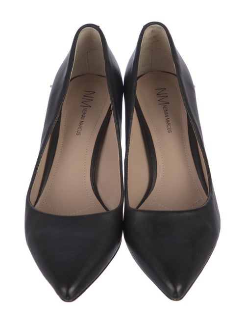 Neiman Marcus Leather Pumps