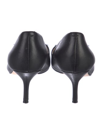 Neiman Marcus Leather Pumps