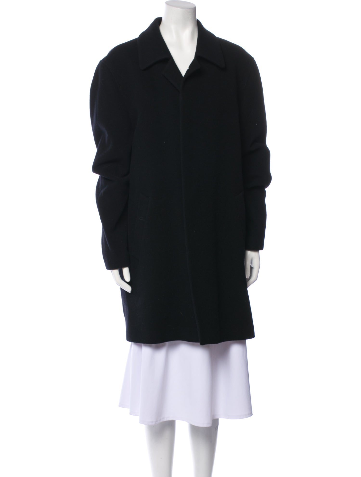 Neiman Marcus Wool Peacoat