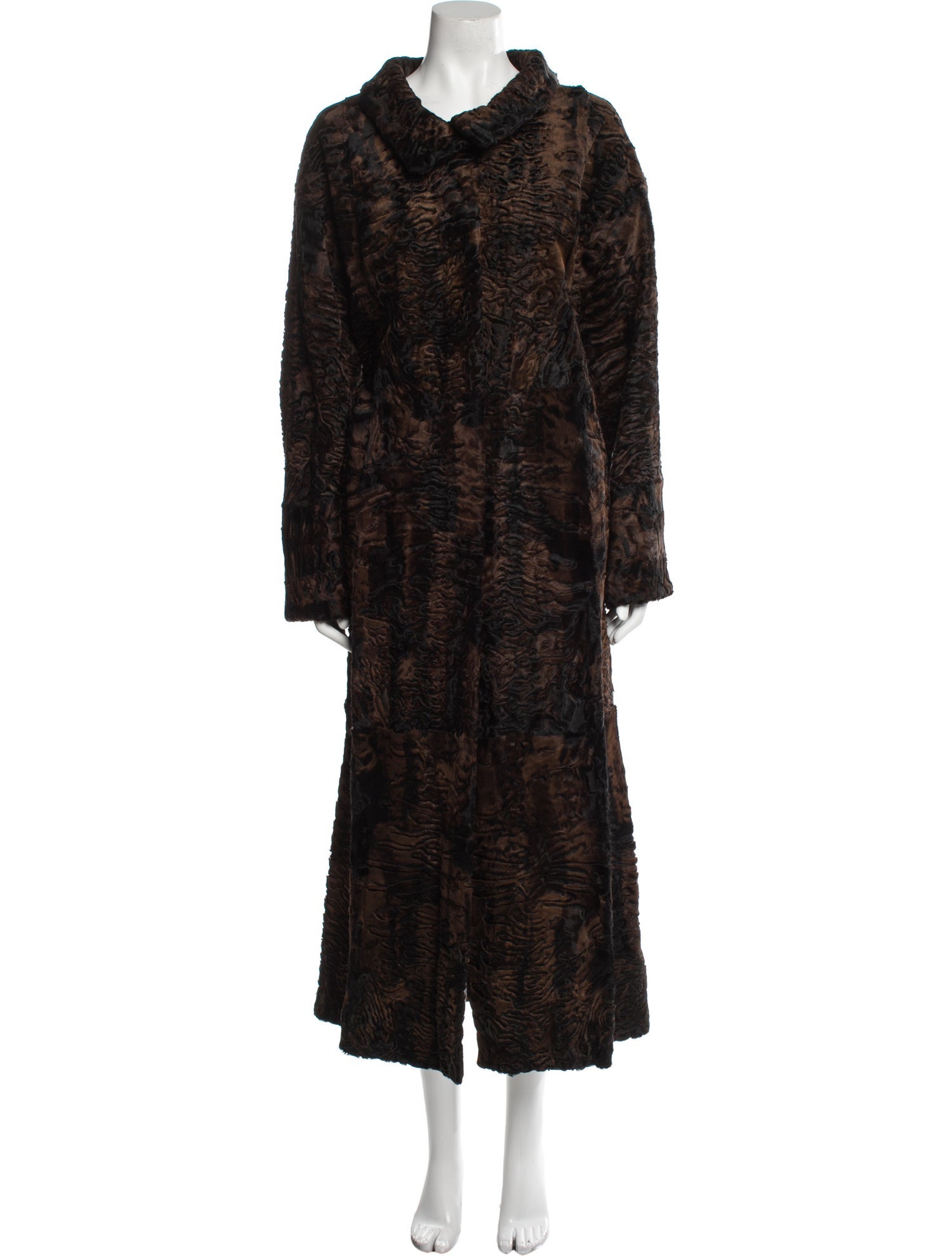 Neiman Marcus Fur Faux Fur Coat