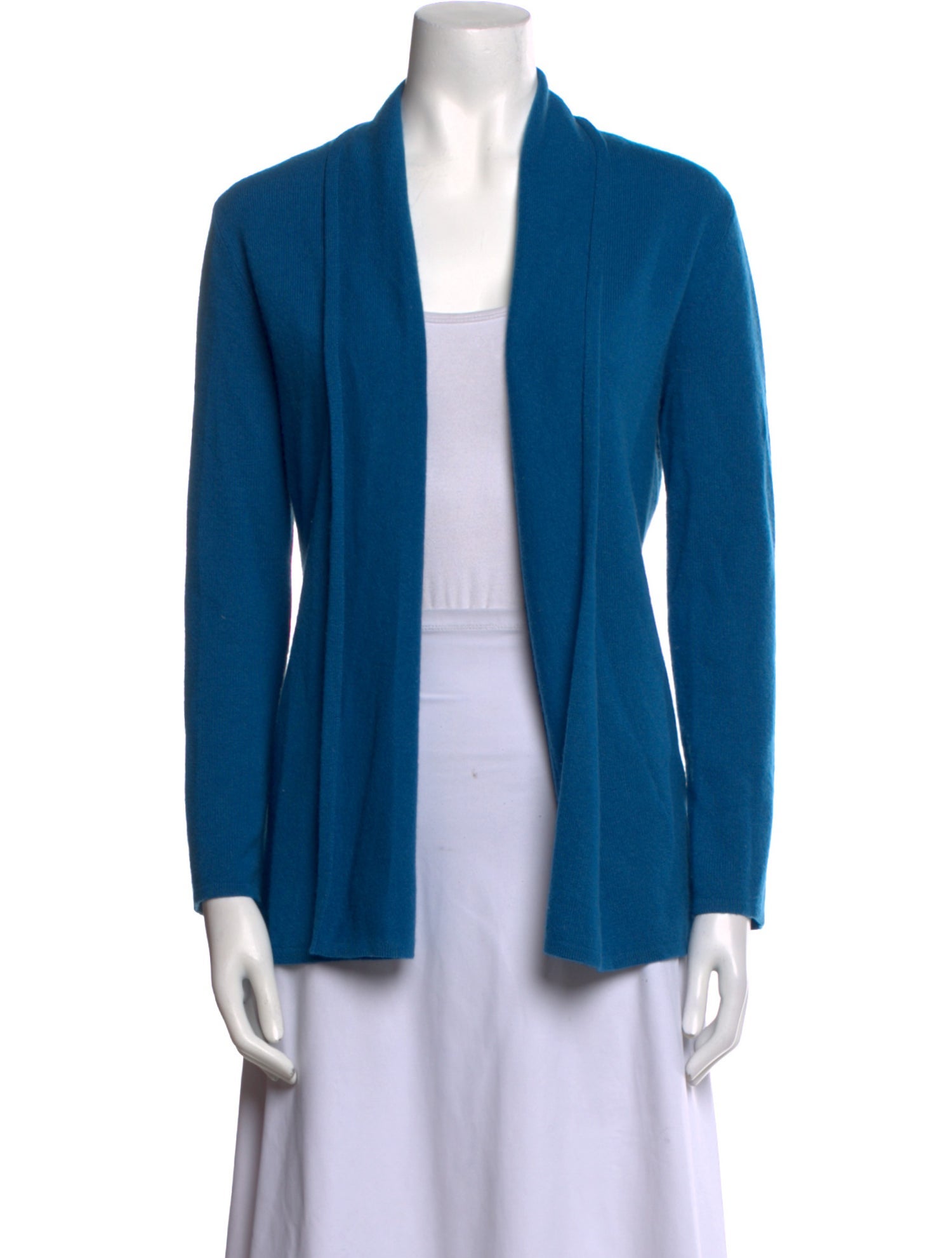 Neiman Marcus Cashmere Open Front Sweater