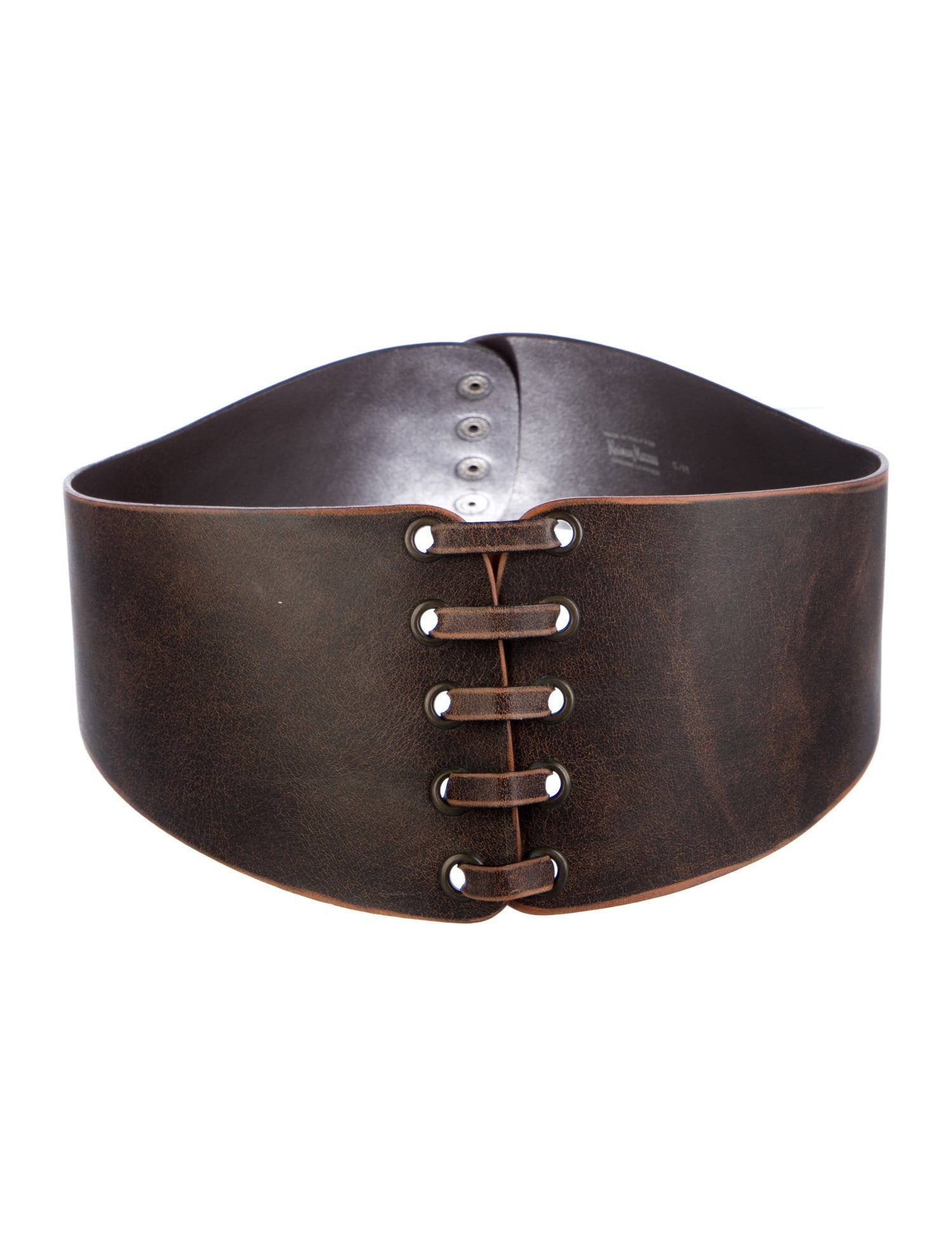 Neiman Marcus Wide Leather Waist Belt