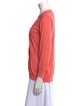Neiman Marcus Plunge Neckline Sweater