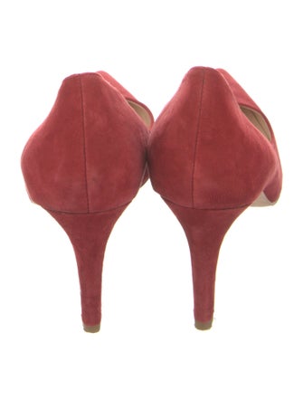 Neiman Marcus Suede Pumps