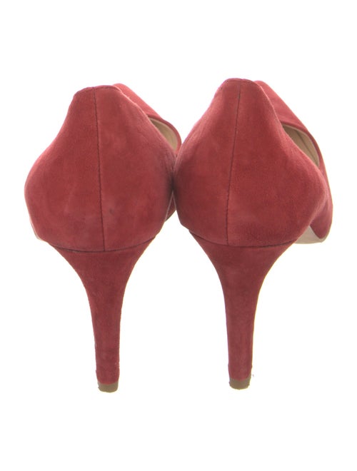 Neiman Marcus Suede Pumps