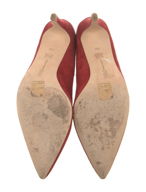 Neiman Marcus Suede Pumps