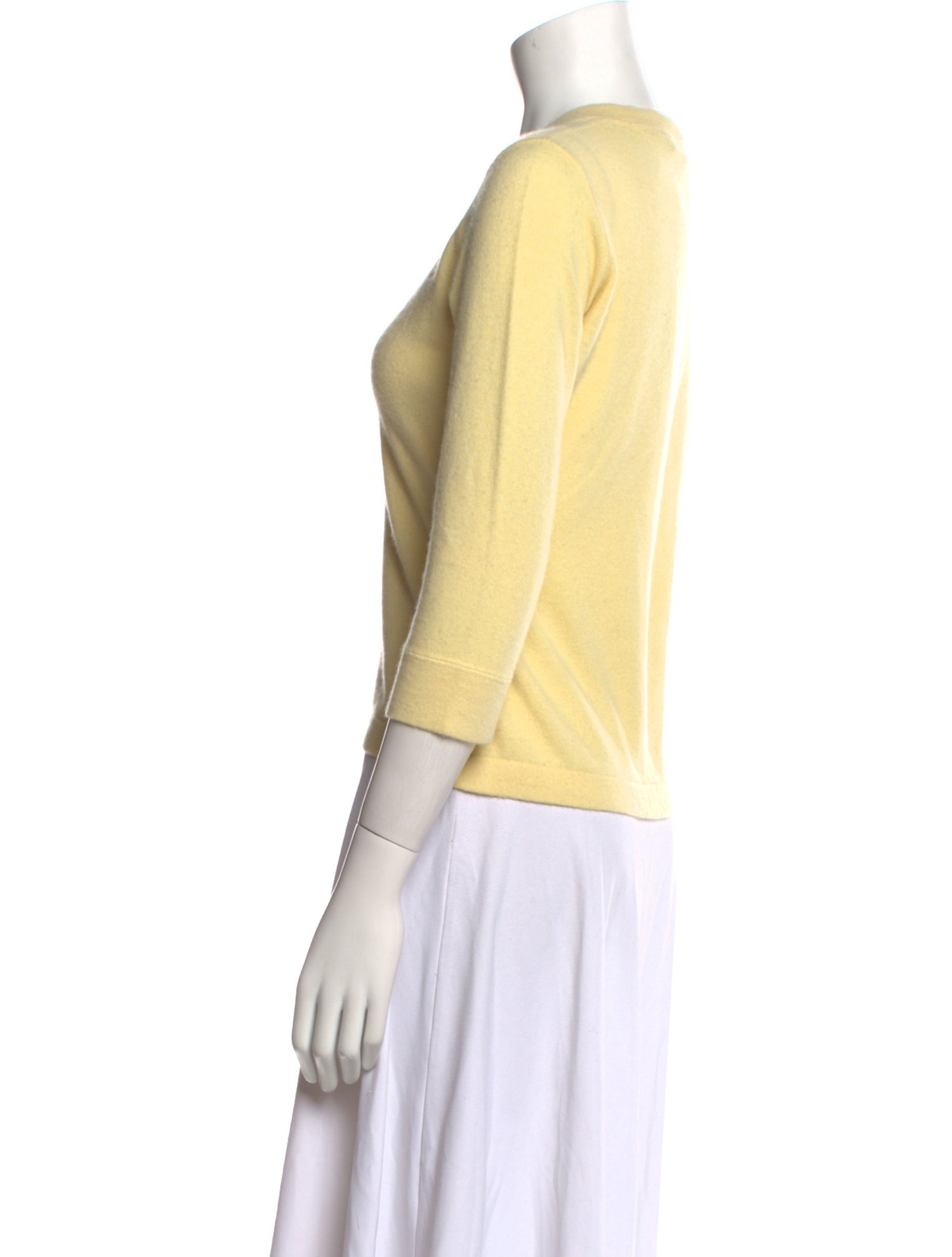 Neiman Marcus Cashmere Mock Neck Top