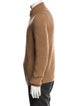 Neiman Marcus Cashmere Turtleneck Cardigan