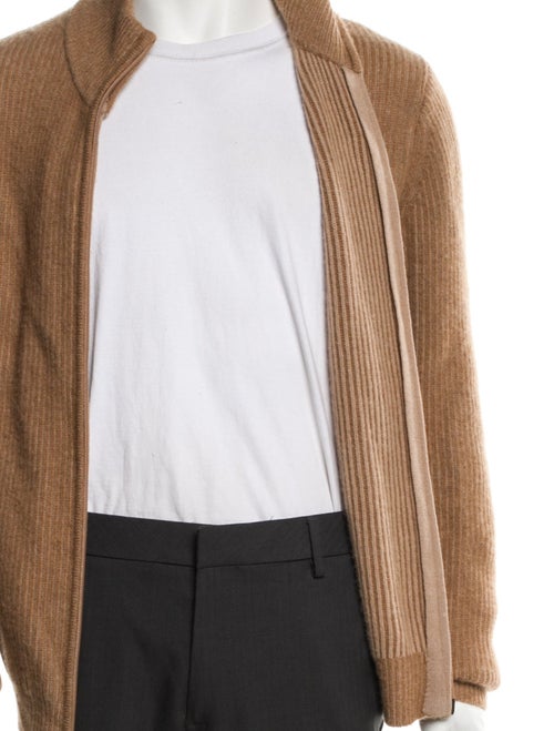 Neiman Marcus Cashmere Turtleneck Cardigan
