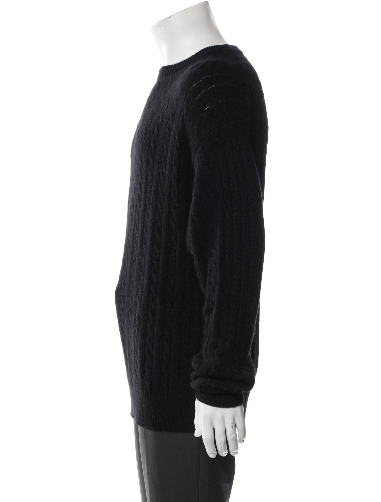 Neiman Marcus Cashmere Crew Neck Pullover