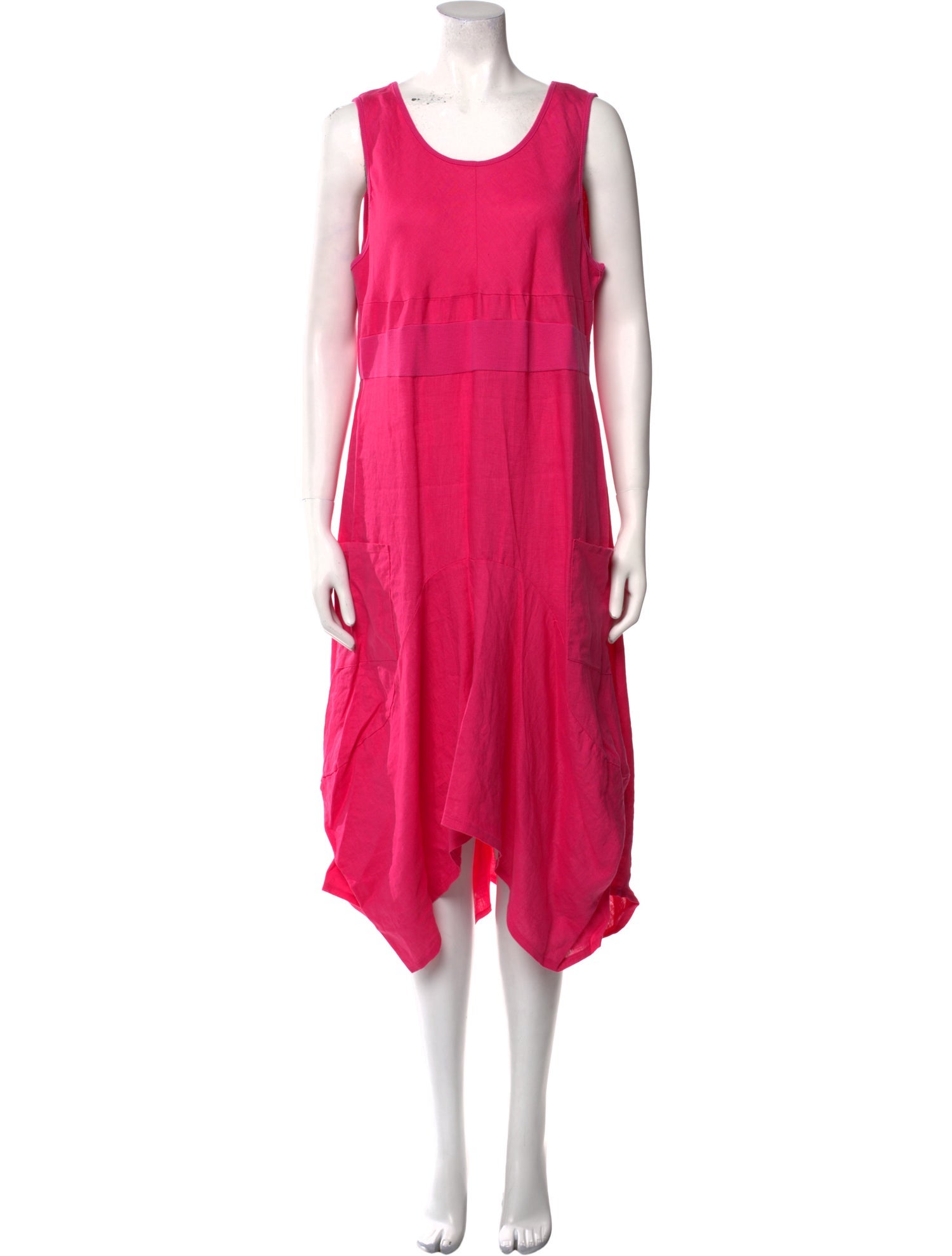 Neiman Marcus Linen Midi Length Dress w/ Tags