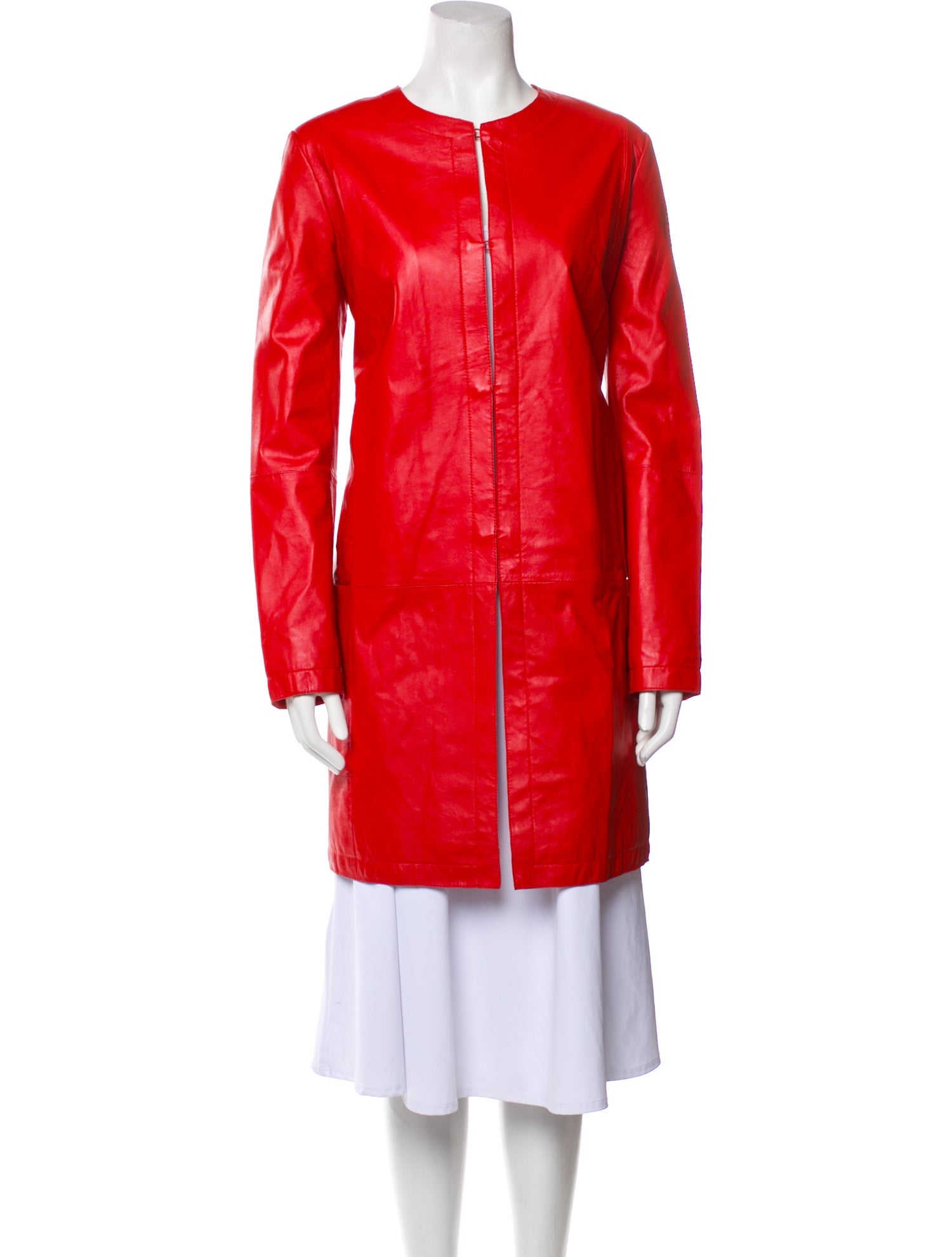 Neiman Marcus Leather Coat