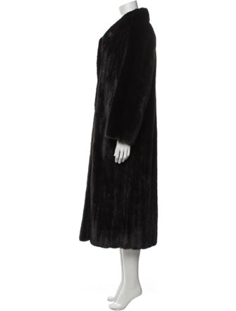 Neiman Marcus Mink Printed Fur Coat