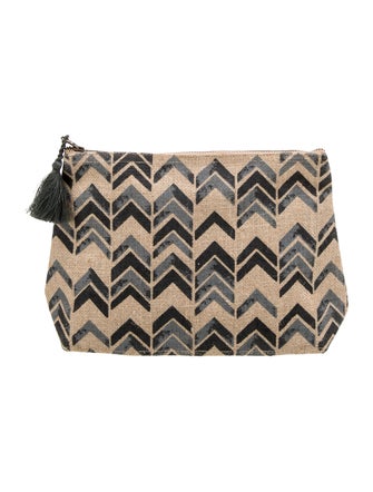 Neiman Marcus Rattan Clutch