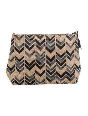 Neiman Marcus Rattan Clutch