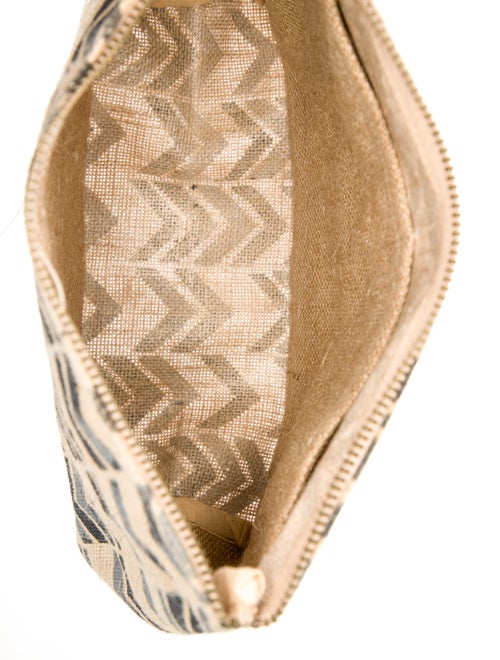 Neiman Marcus Rattan Clutch