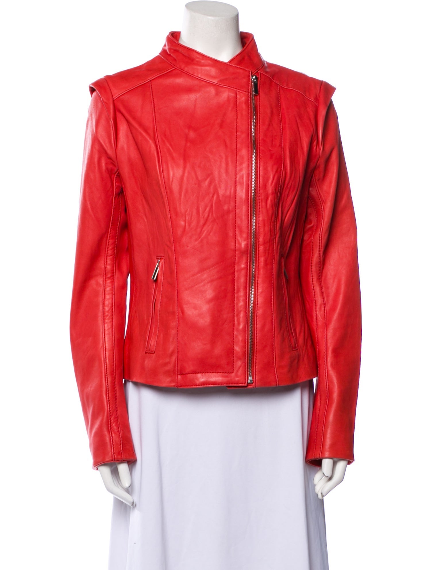 Neiman Marcus Leather Biker Jacket