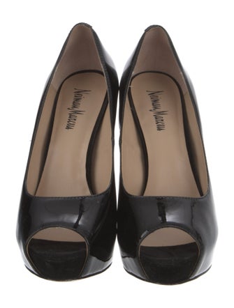 Neiman Marcus Patent Leather Pumps