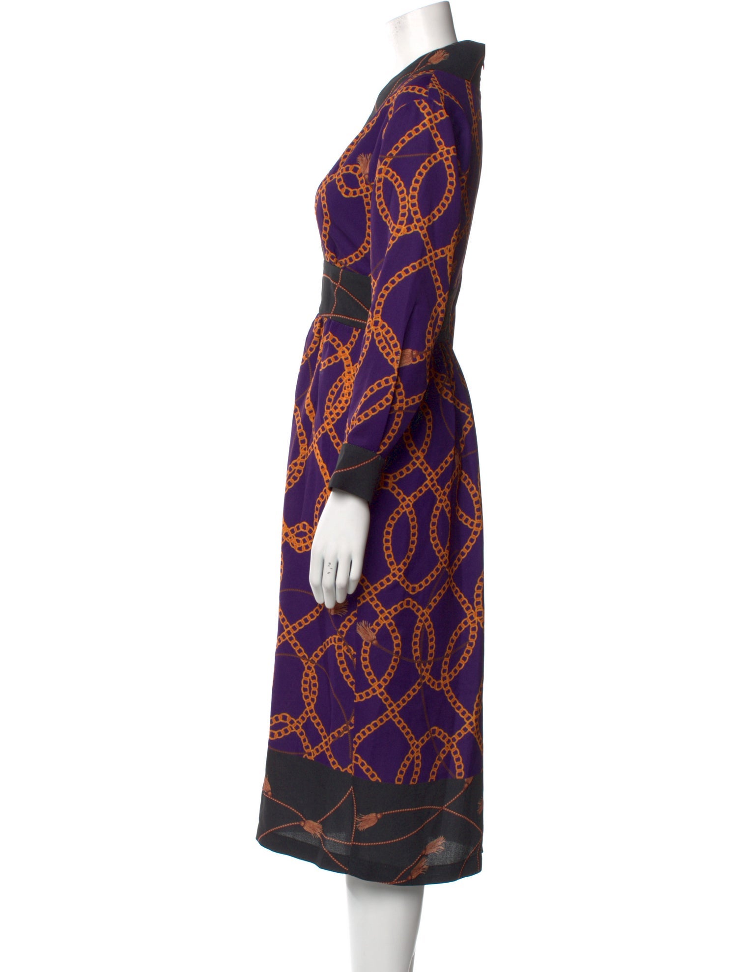 Neiman Marcus Printed Mini Dress