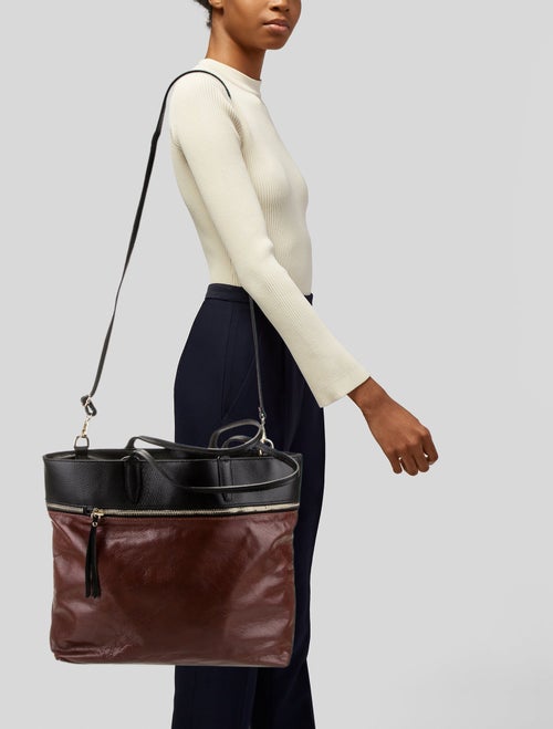 Neiman Marcus Leather Tote
