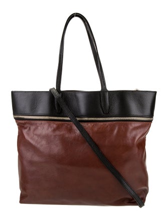 Neiman Marcus Leather Tote