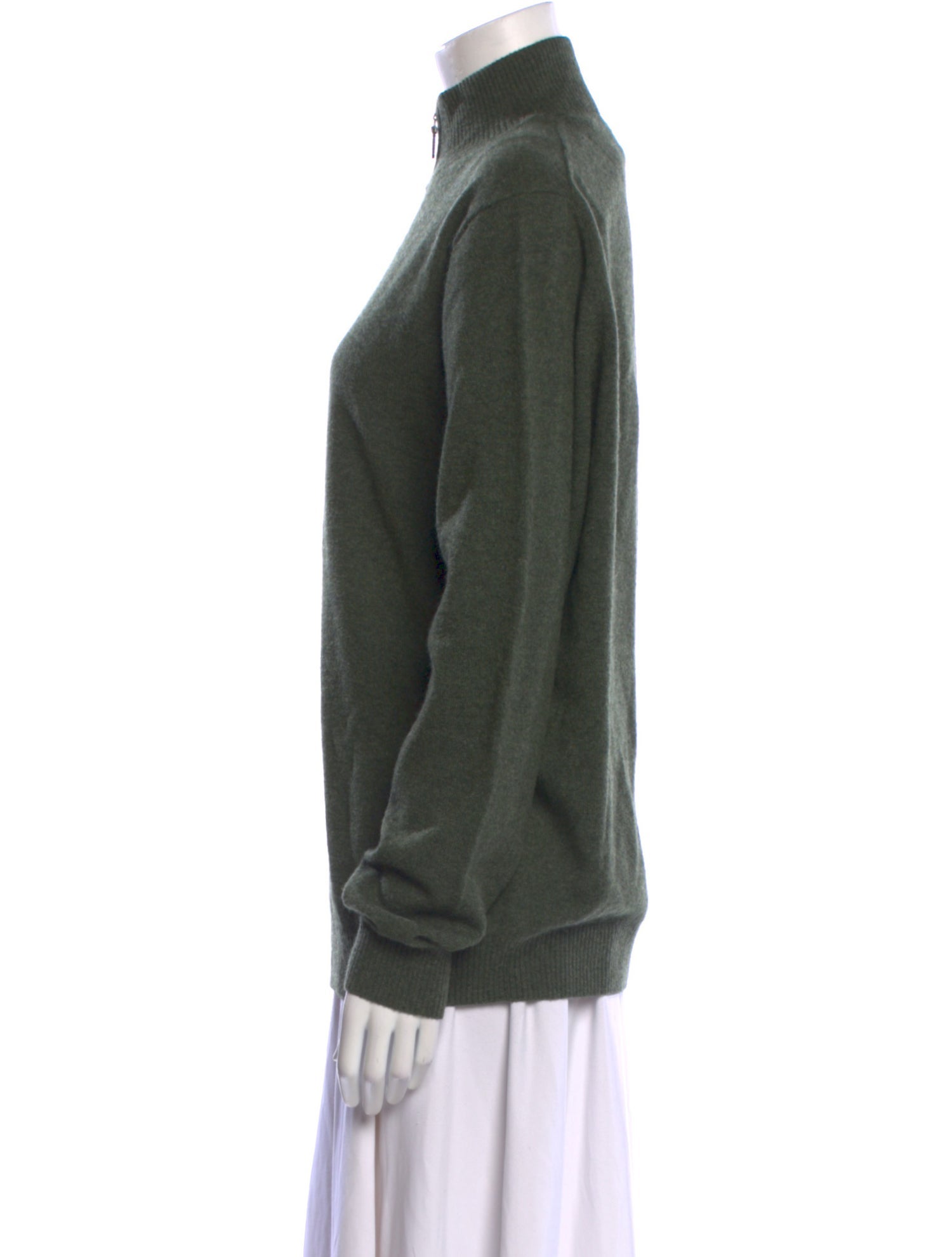 Neiman Marcus Cashmere Mock Neck Sweater