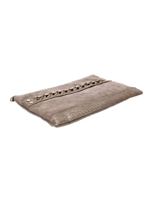 Neiman Marcus Suede Clutch