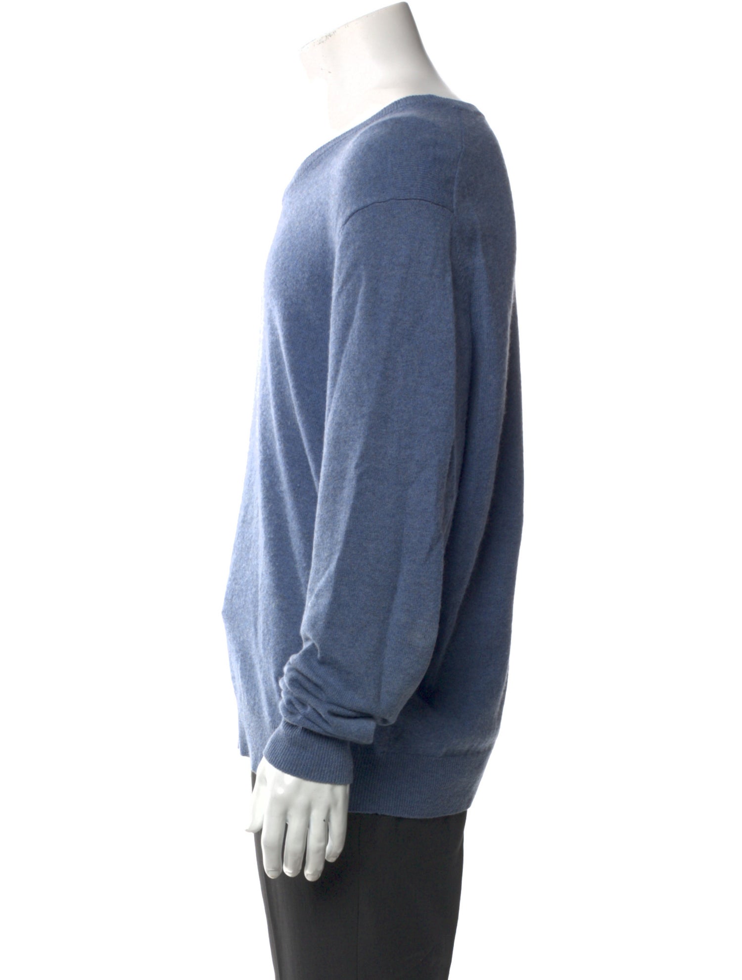 Neiman Marcus Cashmere V-Neck Pullover