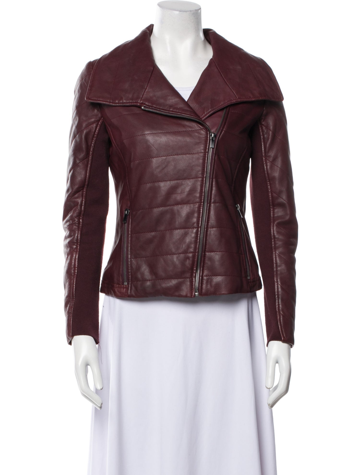 Neiman Marcus Leather Biker Jacket