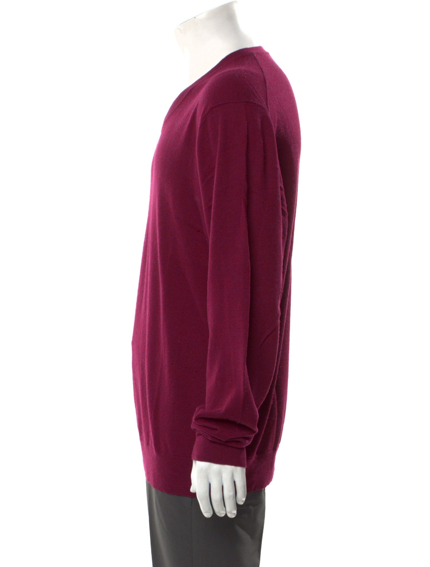 Neiman Marcus Cashmere V-Neck Pullover
