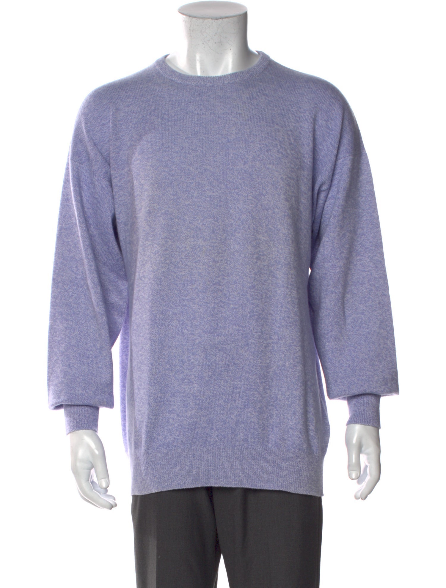 Neiman Marcus Crew Neck Long Sleeve Pullover