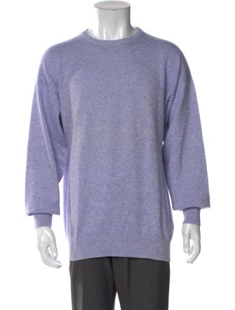 Neiman Marcus Crew Neck Long Sleeve Pullover