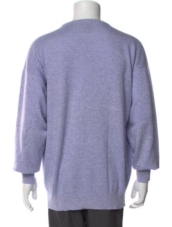 Neiman Marcus Crew Neck Long Sleeve Pullover